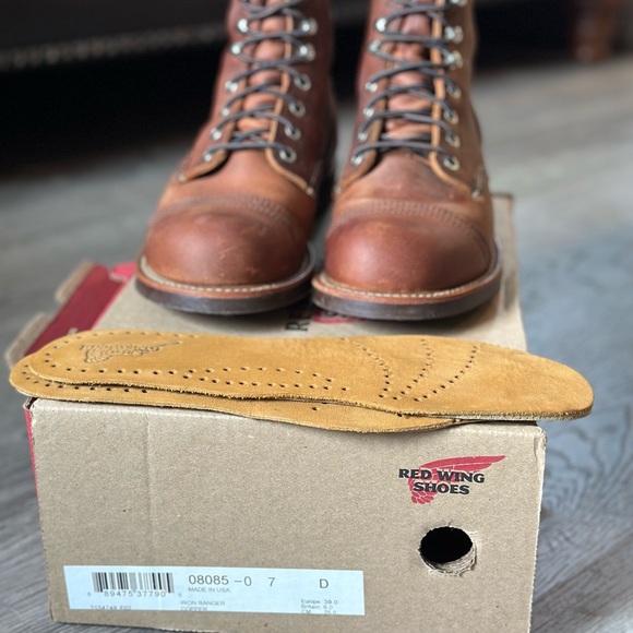 Red Wing Iron Ranger Boots - Gently Used - Picture 4 of 4